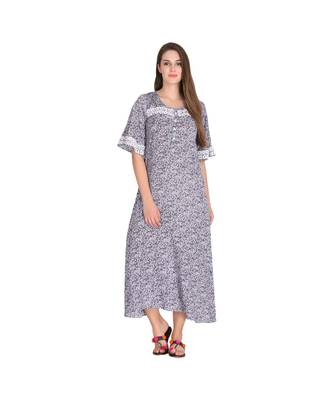 W Print Nightie Kurta 2