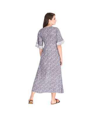 W Print Nightie Kurta 3
