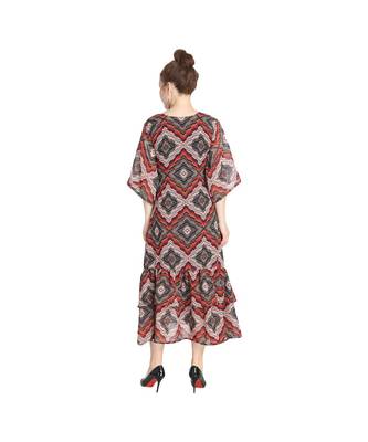 Digital Flare Kurti with slip 3