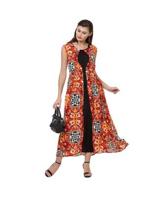 Digital Print 3D long kurta 2