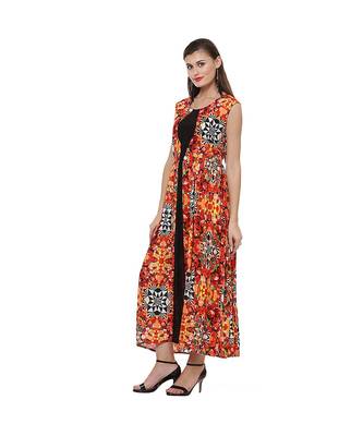 Digital Print 3D long kurta 3