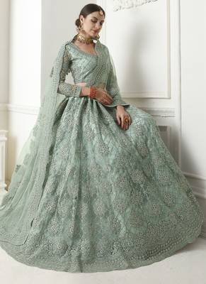 Party Wear Embroidery Designer Lehenga 2