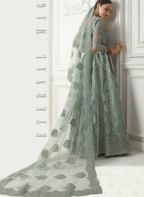 Party Wear Embroidery Designer Lehenga 4