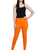 Orange Rubi cut with miyani Legging