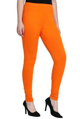 Orange Rubi cut with miyani Legging 4