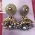 White Copper Premium Golden Studs Jhumka Jhumki Jhumke Jimmiki Kammal 