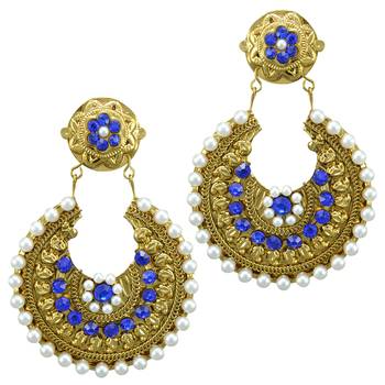 Blue danglers-drops 1