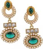 Green danglers-drops