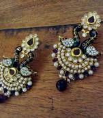 Purple danglers-drops