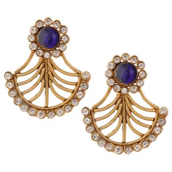 Blue studs 1