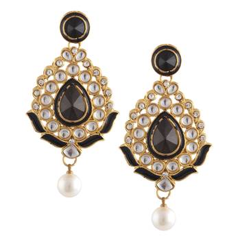 Black danglers-drops 1