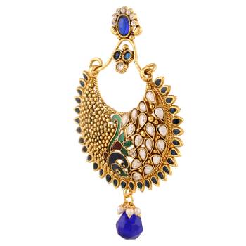 Blue chandbali 2