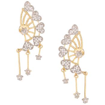 Silver danglers-drops 1