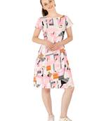 Women's Crepe MultiColour Casual Mini Dress