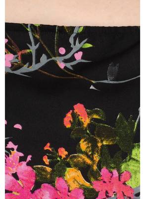 Women's Crepe MultiColour Casual Mini Dress 4