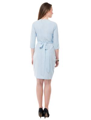 Women's blue Body ConShort Dress 3