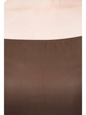 Women's Brown Fit & Flare  Mini Dress 4