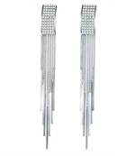 Silver danglers-drops