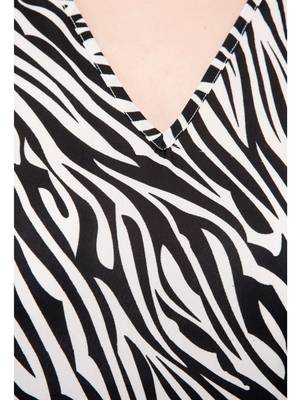 Women's Multi-Coloured A-Line Maxi Dress 4