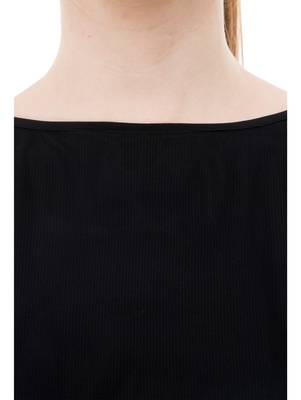 Women's Black A-Line Short Dress 4