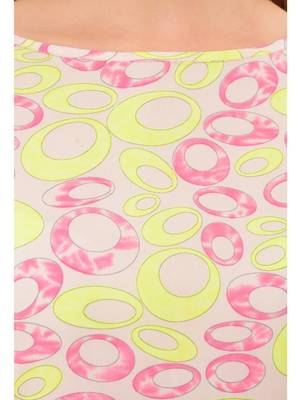 Women's Multi-Coloured A-Line Short Dress 4