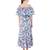 Women's Multi-Coloured Fit & Flare  Knee Dress