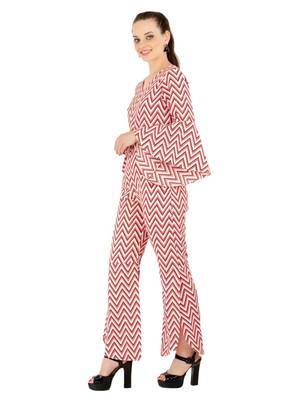 Women's Crepe Multi-Coloured Casual Jumpsuit 2