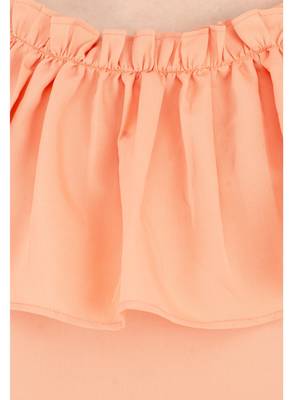 Women's Crepe Peach Casual Jumpsuit 4