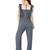 Women's Rayon Grey Casual Jumpsuit