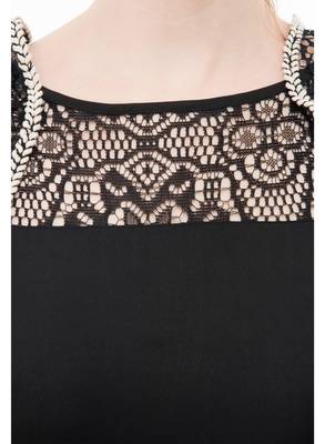 Women's Crepe Black Full Leg Jumpsuit 4