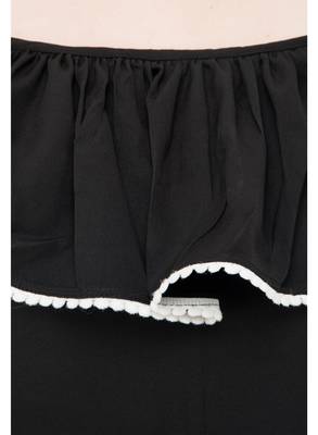 Women's Crepe Black Full Leg Jumpsuit 4
