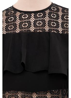 Women's Crepe Black Full Leg Jumpsuit 4