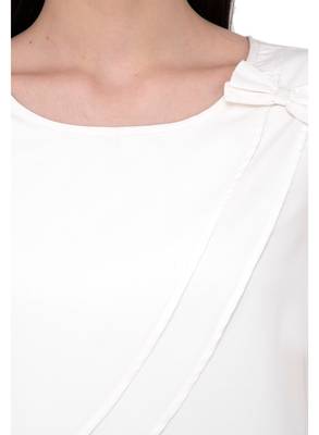 White plain crepe tops 4