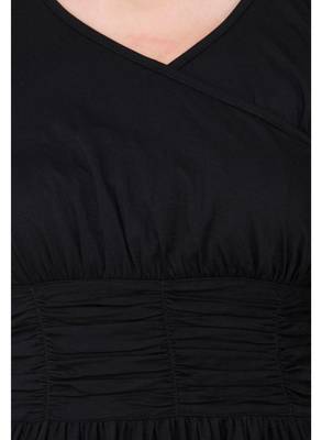Black plain viscose tops 4