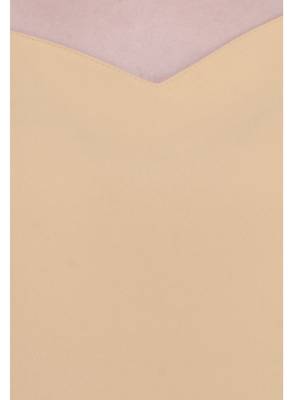 Beige plain Crepe tops 4