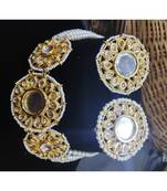 Kundan Pearl Chokar Necklace Set