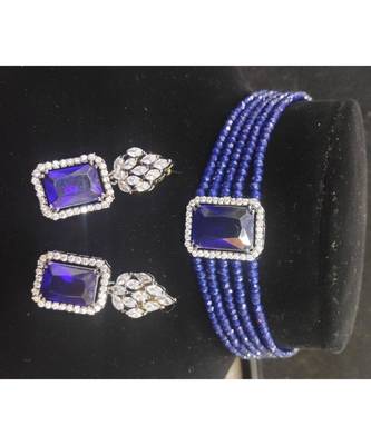 American Diamond Chokar Set 1