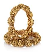 Traditional Gold Plated Bangle Set Of 2