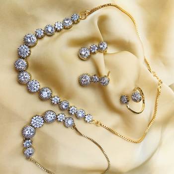 Gold necklace-sets 2