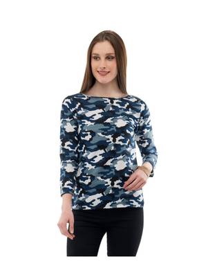 Women's Crepe Multi-Coloured Casual Top 1