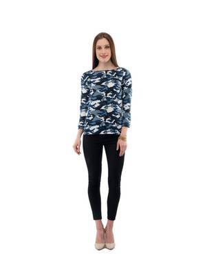 Women's Crepe Multi-Coloured Casual Top 5