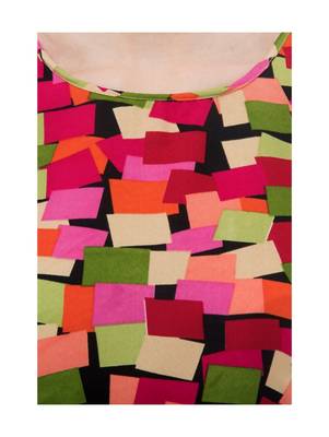 Women's Crepe Multi-Coloured Casual Top 4