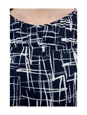 Women's Crepe Multi-Coloured Casual Top 4