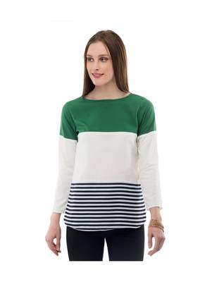 Women's Crepe Multi-Coloured Casual Top 1