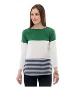 Women's Crepe Multi-Coloured Casual Top
