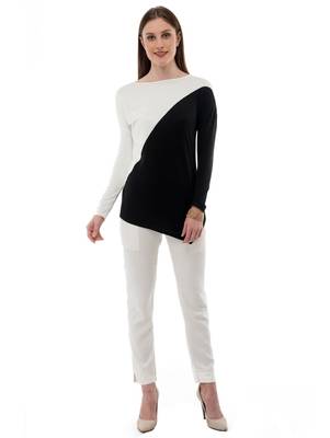Women's Viscose Black Casual Top 5