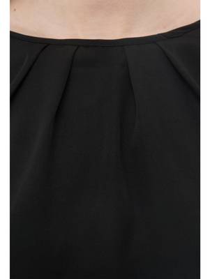 Women's Crepe Black Casual Top 4