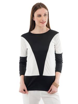 Women's Viscose Black Casual Top 1