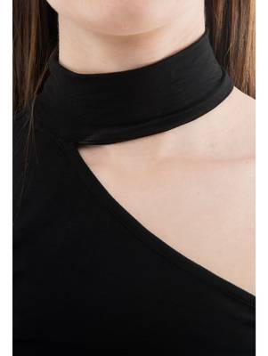 Women's Viscose Black Casual Top 4