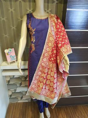 Beautiful Party wear Stiched Salwar kameez 1